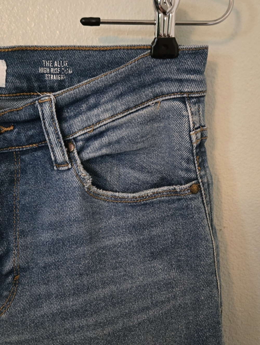 Kensie | Vintage Luxe The Allie Slim Straight Jeans Size 6/28 - Picture 7 of 12